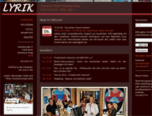 Tablet Screenshot of cafe-lyrik.de